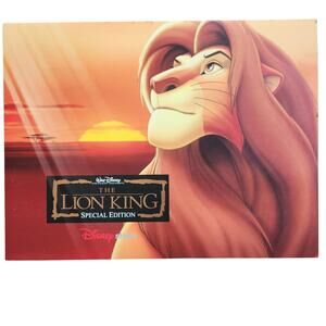Walt Disney's The Lion King Special Edition portfolio with 4 lithographs